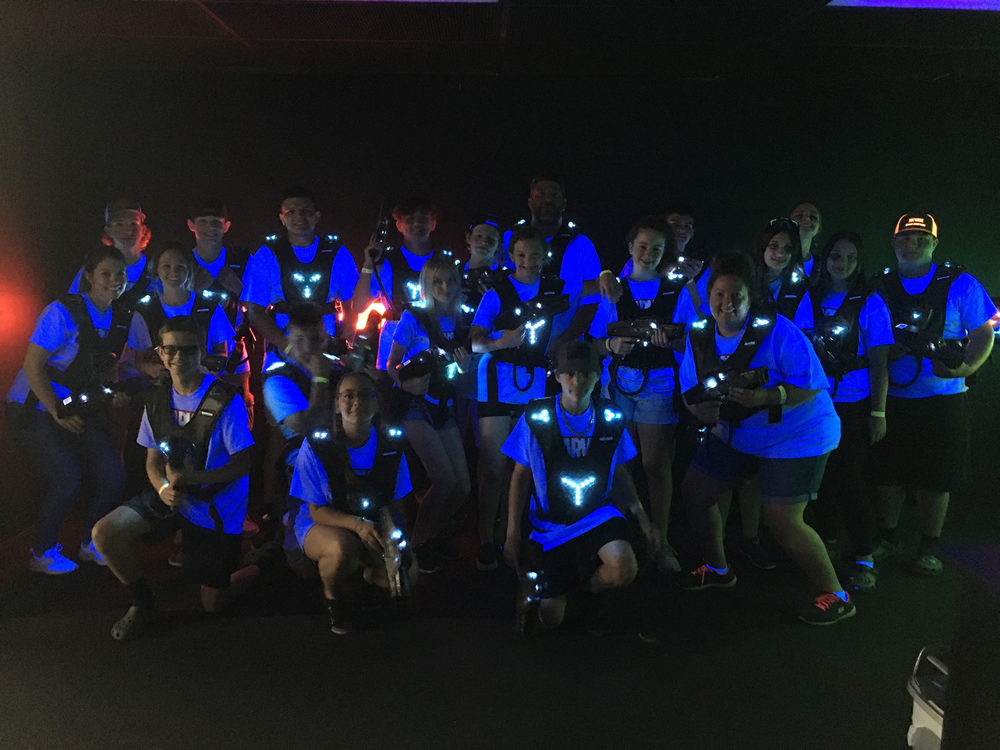 laser tag group