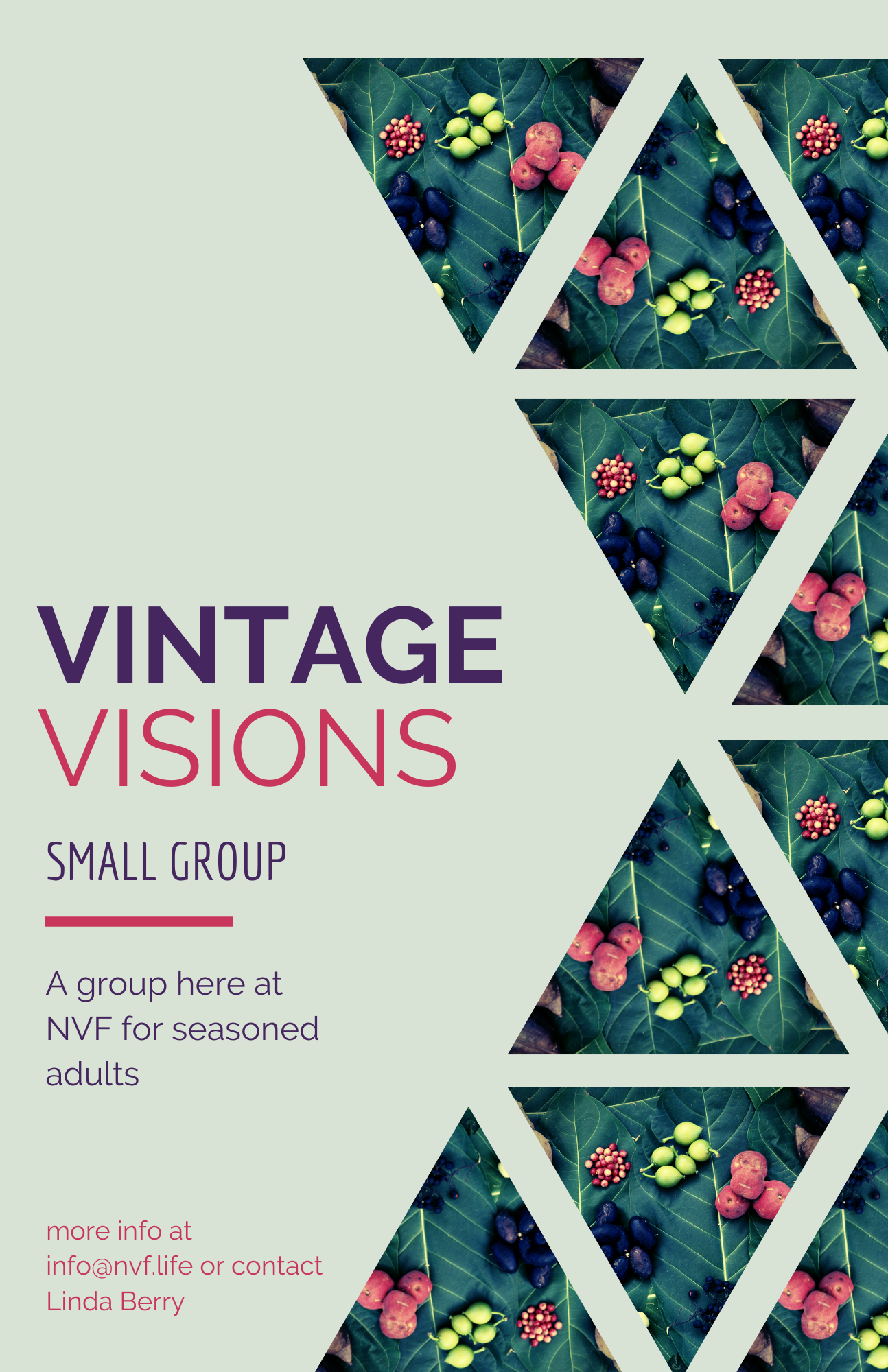 vintage vision napkin poster
