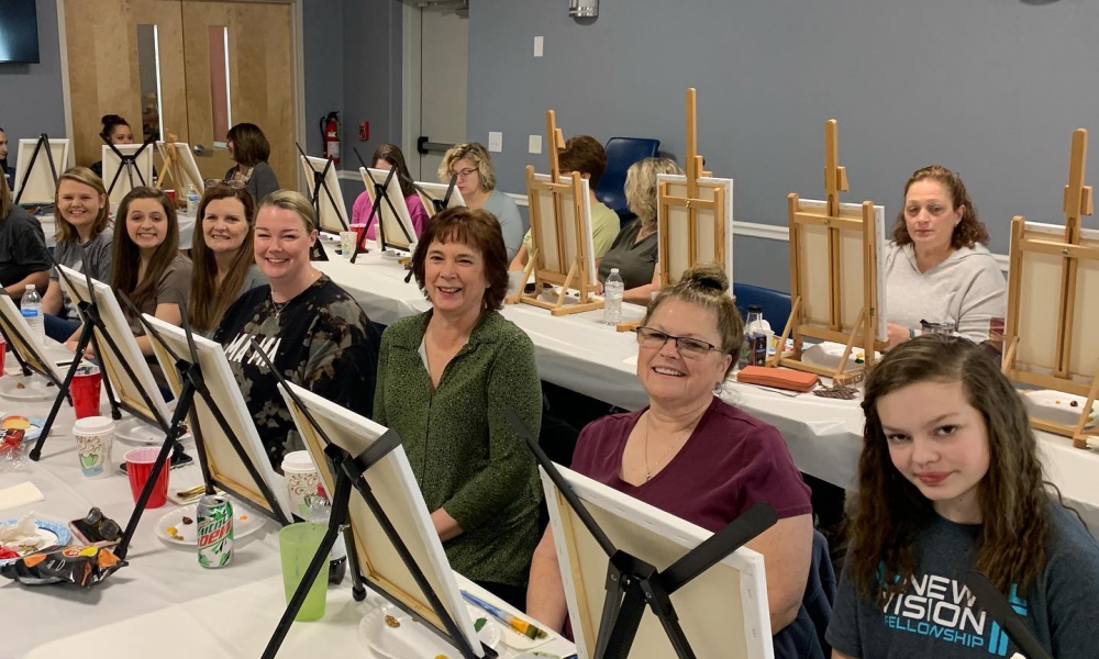 womens paint party